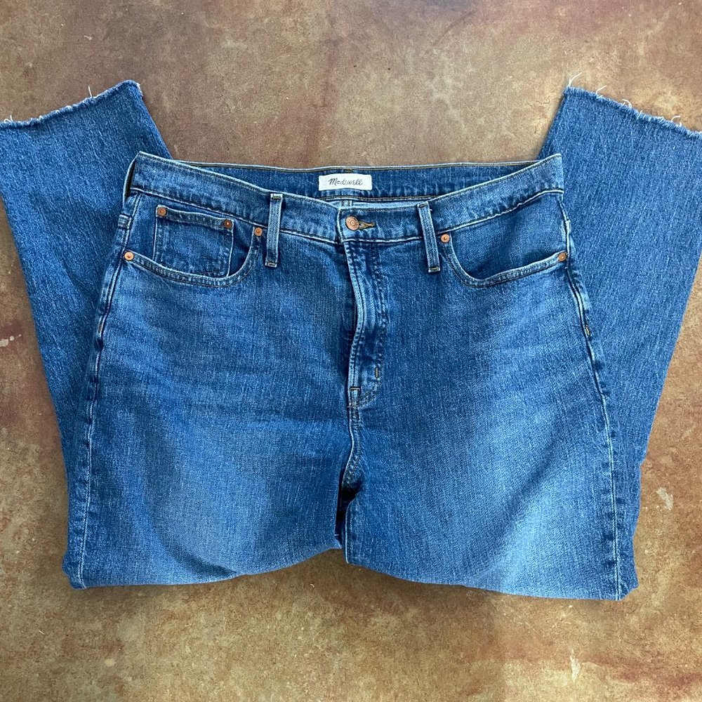 Madewell " The Perfect Vintage Jean" size 32 Corson wash